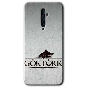 Oppo Reno 2Z Göktürk Baskılı Uyumlu Silikon Kılıf
