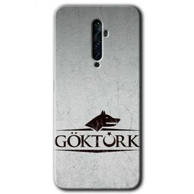 Oppo Reno 2Z Göktürk Baskılı Uyumlu Silikon Kılıf