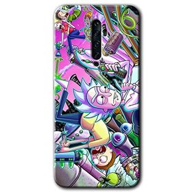 Oppo Reno 2Z Graffiti Çizgi Film Baskılı Uyumlu Silikon Kılıf