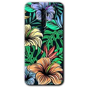 Oppo Reno 2Z Hibiscus Flowers Baskılı Uyumlu Silikon Kılıf