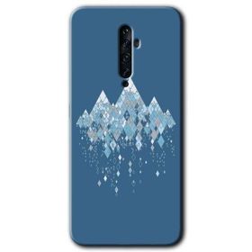 Oppo Reno 2Z İceberg Baskılı Uyumlu Silikon Kılıf