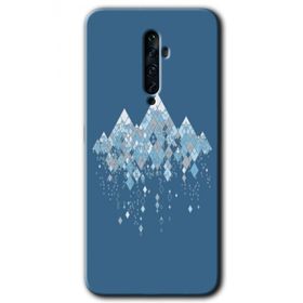 Oppo Reno 2Z İceberg Baskılı Uyumlu Silikon Kılıf