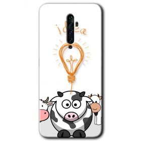 Oppo Reno 2Z İdea Lamp Baskılı Uyumlu Silikon Kılıf