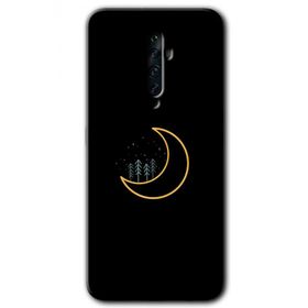 Oppo Reno 2Z İyi Geceler Baskılı Uyumlu Silikon Kılıf