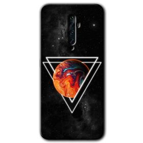 Oppo Reno 2Z Kızıl Gezegen Baskılı Uyumlu Silikon Kılıf