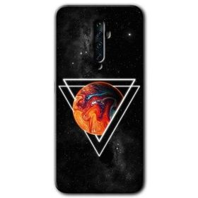 Oppo Reno 2Z Kızıl Gezegen Baskılı Uyumlu Silikon Kılıf