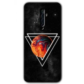 Oppo Reno 2Z Kızıl Gezegen Baskılı Uyumlu Silikon Kılıf