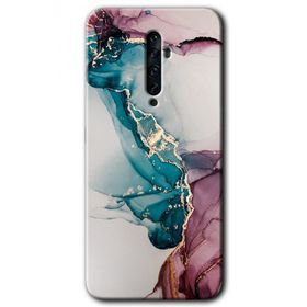 Oppo Reno 2Z Liquid Mermer Baskılı Uyumlu Silikon Kılıf