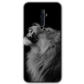 Oppo Reno 2Z Mat Çiçek Baskılı Uyumlu Silikon Kılıf