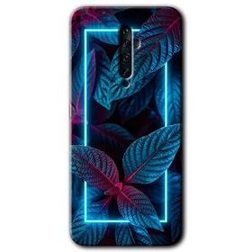 Oppo Reno 2Z Mekanik Yaprak 4 Baskılı Uyumlu Silikon Kılıf