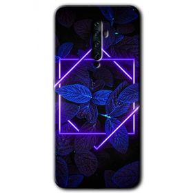 Oppo Reno 2Z Mekanik Yaprak 5 Baskılı Uyumlu Silikon Kılıf