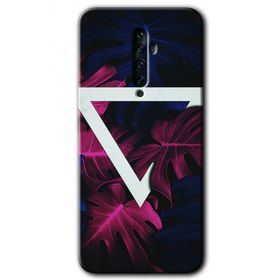 Oppo Reno 2Z Mekanik Yaprak Baskılı Uyumlu Silikon Kılıf