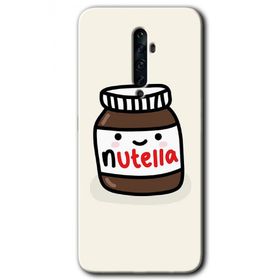 Oppo Reno 2Z Nutella Aşkım Baskılı Uyumlu Silikon Kılıf