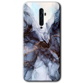 Oppo Reno 2Z Otantik Mermer Baskılı Uyumlu Silikon Kılıf