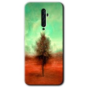Oppo Reno 2Z Outlines Paint Baskılı Uyumlu Silikon Kılıf