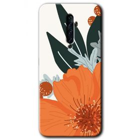 Oppo Reno 2Z Portakal Çiçeği Baskılı Uyumlu Silikon Kılıf