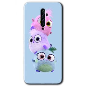 Oppo Reno 2Z Puffy Baskılı Uyumlu Silikon Kılıf
