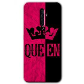 Oppo Reno 2Z Queen Baskılı Uyumlu Silikon Kılıf