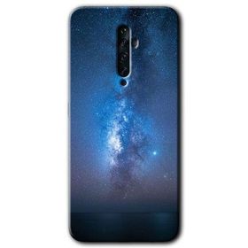 Oppo Reno 2Z Samanyolu Baskılı Uyumlu Silikon Kılıf