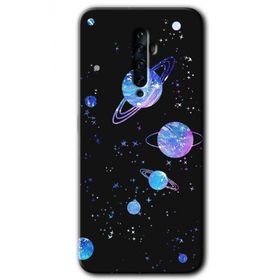 Oppo Reno 2Z Samanyolu Galaksi Baskılı Uyumlu Silikon Kılıf