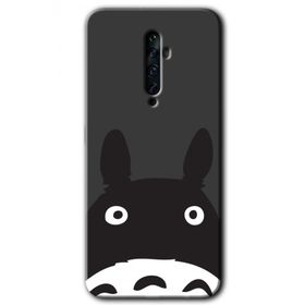 Oppo Reno 2Z Şaşkın Eşek Baskılı Uyumlu Silikon Kılıf
