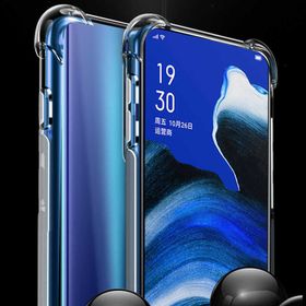 Oppo Reno 2z Şeffaf Kılıf Clear Airbag Köşeli Darbe Korumalı Kapak