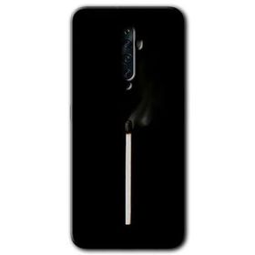 Oppo Reno 2Z Sönmüş Kibrit Baskılı Uyumlu Silikon Kılıf
