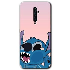 Oppo Reno 2Z Stitch Baskılı Uyumlu Silikon Kılıf