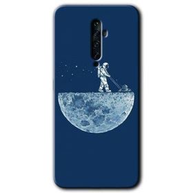 Oppo Reno 2Z Uzay İşçisi Baskılı Uyumlu Silikon Kılıf