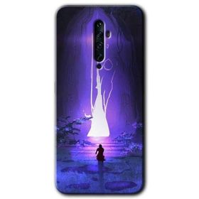Oppo Reno 2Z Wanderer Silhouette Baskılı Uyumlu Silikon Kılıf