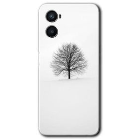 Oppo Reno 3 Alone Tree Baskılı Uyumlu Silikon Kılıf