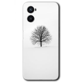 Oppo Reno 3 Alone Tree Baskılı Uyumlu Silikon Kılıf