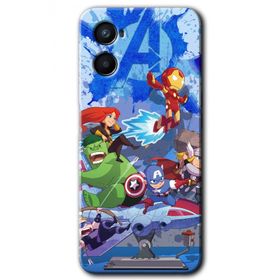 Oppo Reno 3 Avengers Cartoon Baskılı Uyumlu Silikon Kılıf
