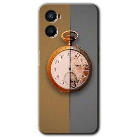 Oppo Reno 3 Clocks Artwork Baskılı Uyumlu Silikon Kılıf