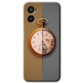 Oppo Reno 3 Clocks Artwork Baskılı Uyumlu Silikon Kılıf