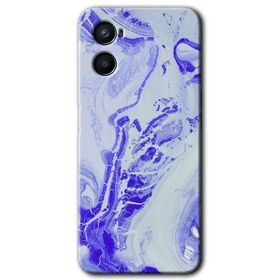 Oppo Reno 3 Cranny Liquid Wall Baskılı Uyumlu Silikon Kılıf