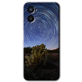 Oppo Reno 3 Eclipse Sky Baskılı Uyumlu Silikon Kılıf