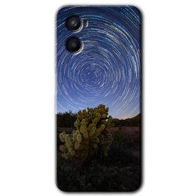 Oppo Reno 3 Eclipse Sky Baskılı Uyumlu Silikon Kılıf