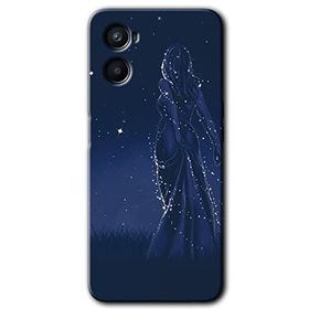 Oppo Reno 3 Gecenin Kraliçesi Baskılı Uyumlu Silikon Kılıf