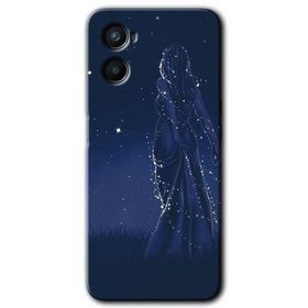 Oppo Reno 3 Gecenin Kraliçesi Baskılı Uyumlu Silikon Kılıf