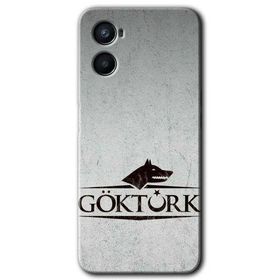 Oppo Reno 3 Göktürk Baskılı Uyumlu Silikon Kılıf