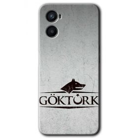 Oppo Reno 3 Göktürk Baskılı Uyumlu Silikon Kılıf