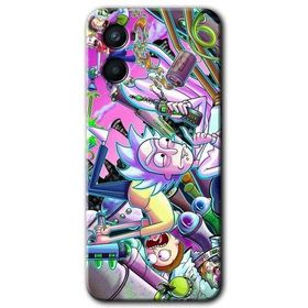 Oppo Reno 3 Graffiti Çizgi Film Baskılı Uyumlu Silikon Kılıf