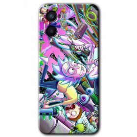 Oppo Reno 3 Graffiti Çizgi Film Baskılı Uyumlu Silikon Kılıf