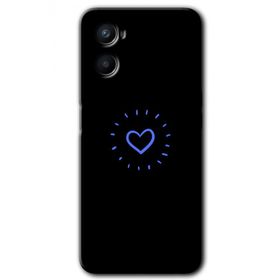 Oppo Reno 3 Heart Strokes Baskılı Uyumlu Silikon Kılıf