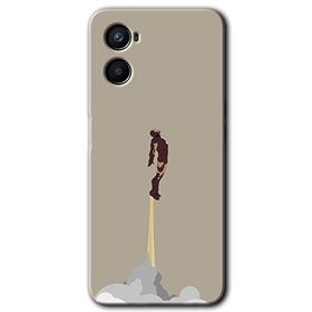 Oppo Reno 3 İronman Airport Baskılı Uyumlu Silikon Kılıf