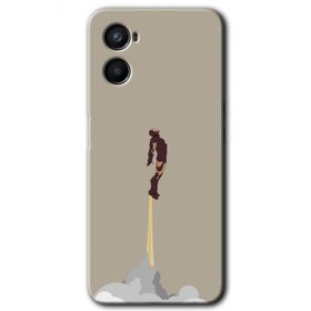 Oppo Reno 3 İronman Airport Baskılı Uyumlu Silikon Kılıf
