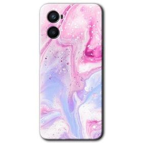 Oppo Reno 3 Kabarmış Leke Baskılı Uyumlu Silikon Kılıf