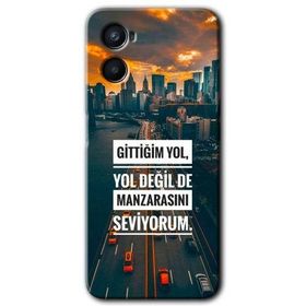 Oppo Reno 3 Manzara Seviyorum Baskılı Uyumlu Silikon Kılıf