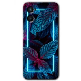 Oppo Reno 3 Mekanik Yaprak 4 Baskılı Uyumlu Silikon Kılıf